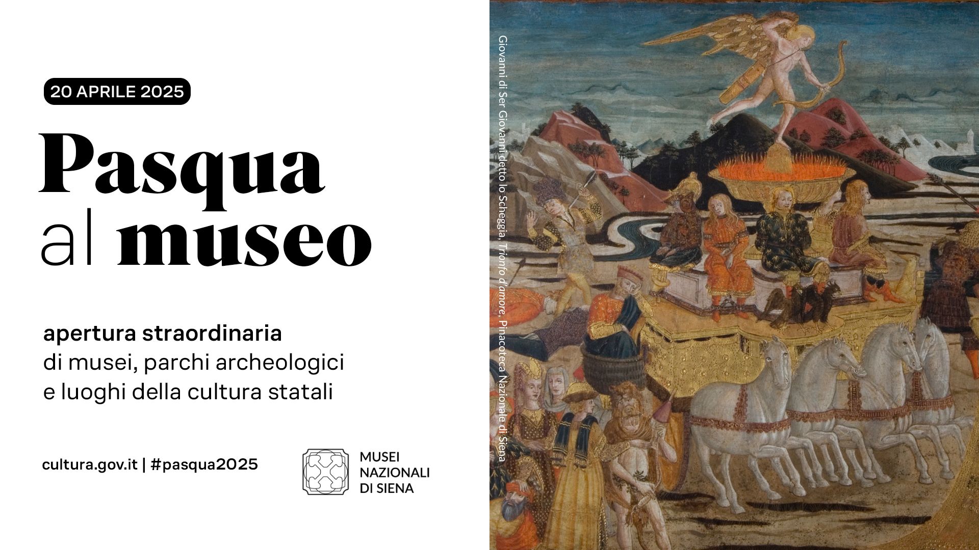 Pasqua 2025 : Pinacoteca Nazionale di Siena